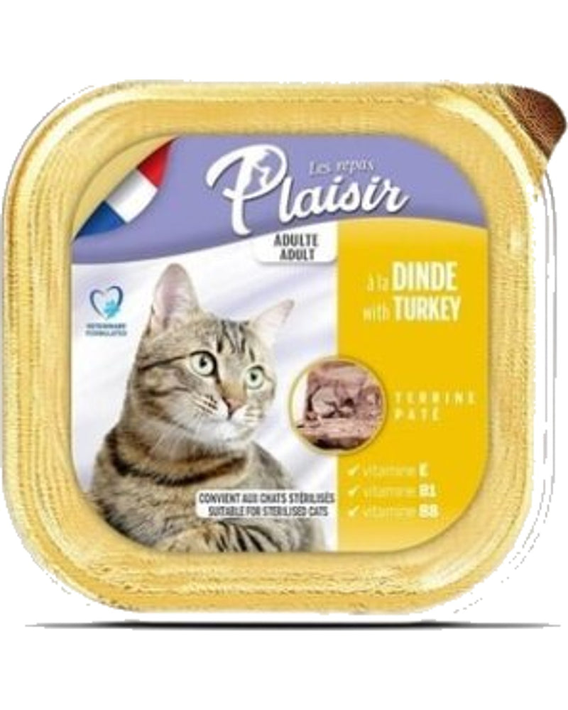 Hindi Etli Ezme (Pate) Yetişkin Kedi Konservesi 100 gr