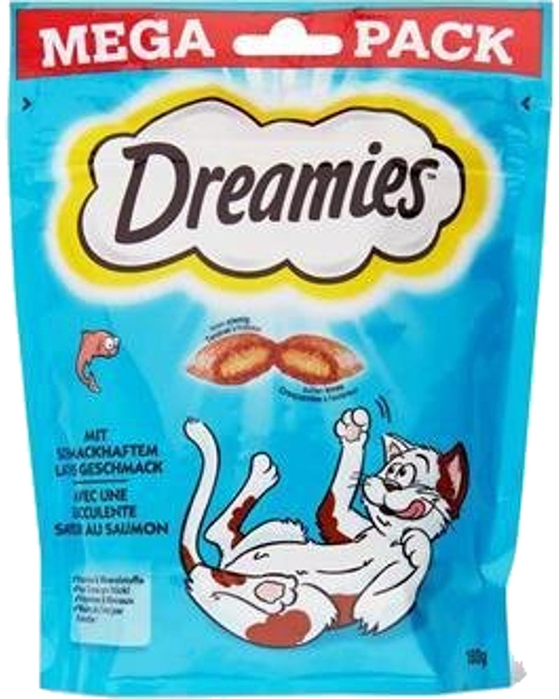 Dreamies İçi Dolgulu Somonlu Kıtır Kedi Ödülü 180 gr