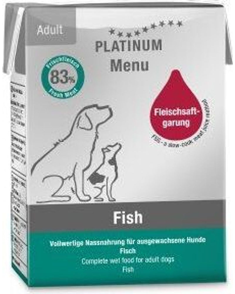 Platinum Balıklı Yetişkin Köpek Yaş Maması 185 gr