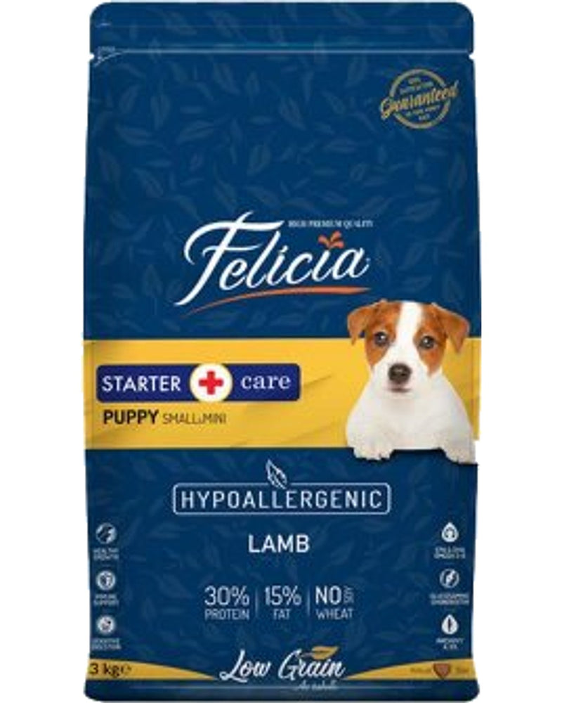 Felicia Kuzu Etli Küçük Irk Yavru ve Hamile Köpek Maması 3 kg
