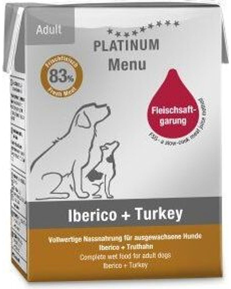 Platinum İberico ve Hindili Yetişkin Köpek Yaş Maması 185 gr