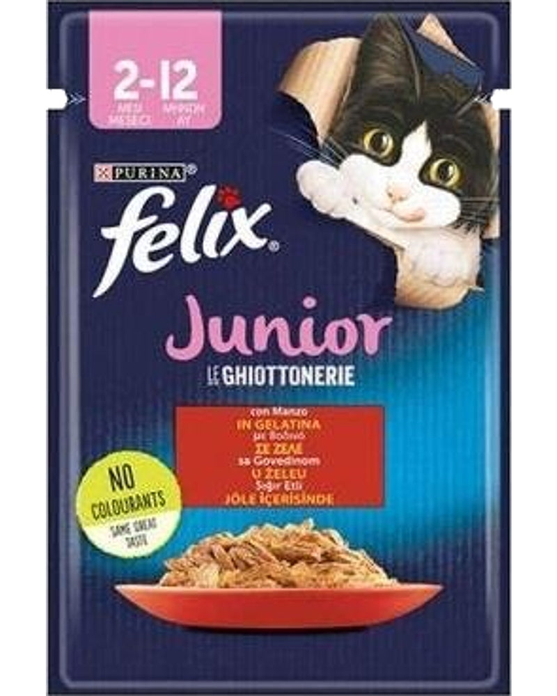 Felix Sığır Etli Yavru Kedi Konservesi 85 gr