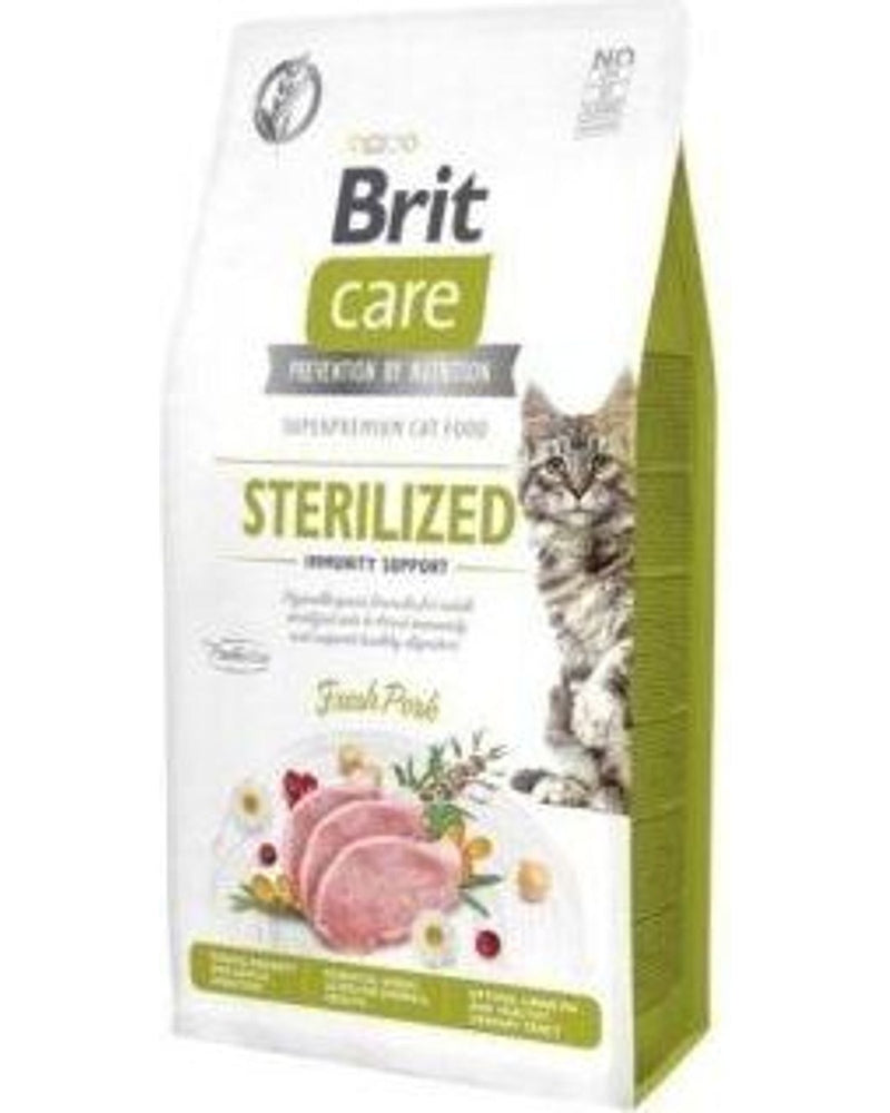 Brit Care Prebiyotikli Domuzlu Kısırlaştırılmış Kedi Maması 7 kg