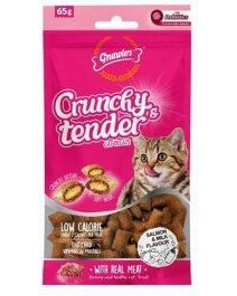 Somon ve Sütlü Prebiyotik Destekli Kedi Ödülü, 65 gr