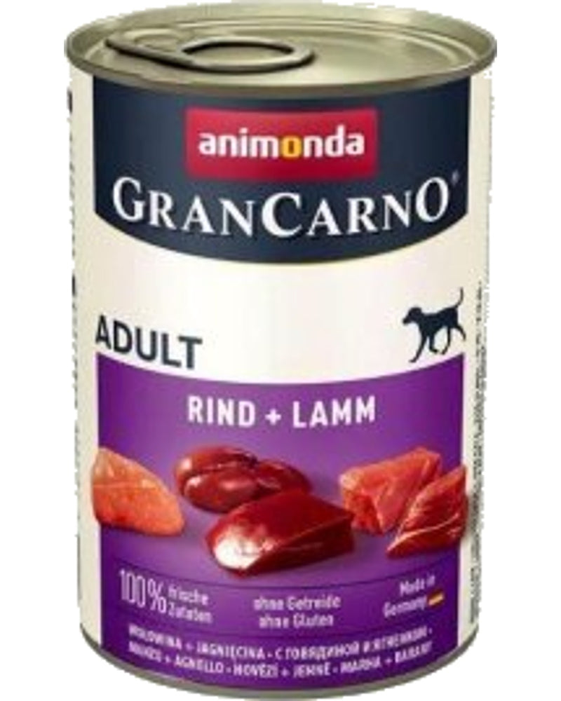 Animonda Gran Carno Sığır ve Kuzu Etli Köpek Konservesi 400 gr