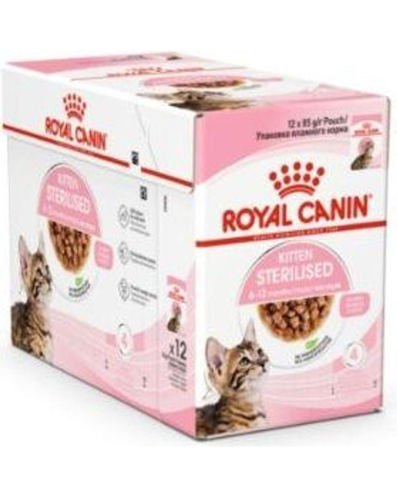 Royal Canin Gravy Kısırlaştırılmış Yavru Kedi Konservesi 85 gr x 12