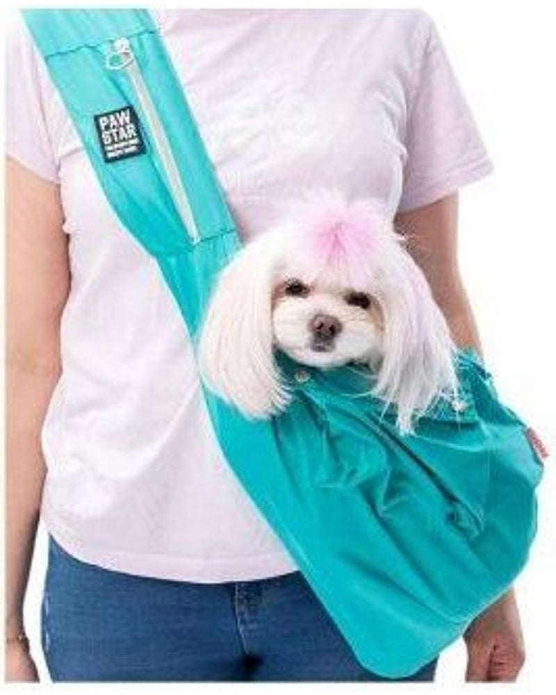 Pawstar Crossbody Kedi ve Küçük Irk Köpek Taşıma Çantası Mint