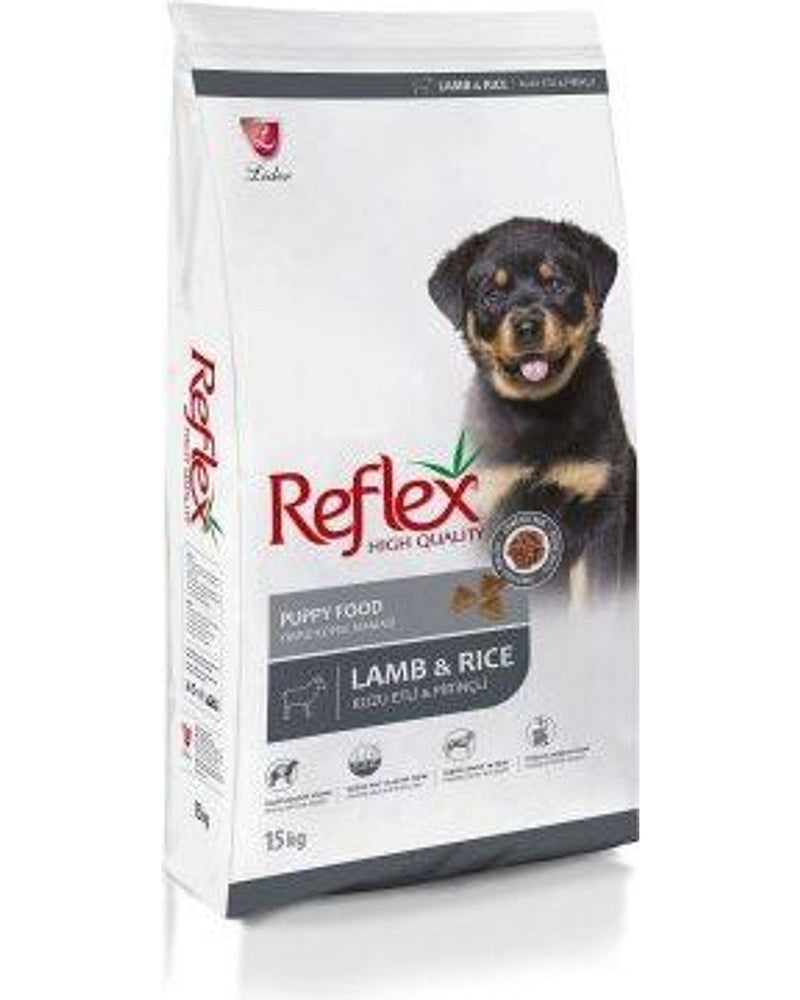 Reflex Kuzu Etli Pirinçli Yavru Köpek Maması 15 kg