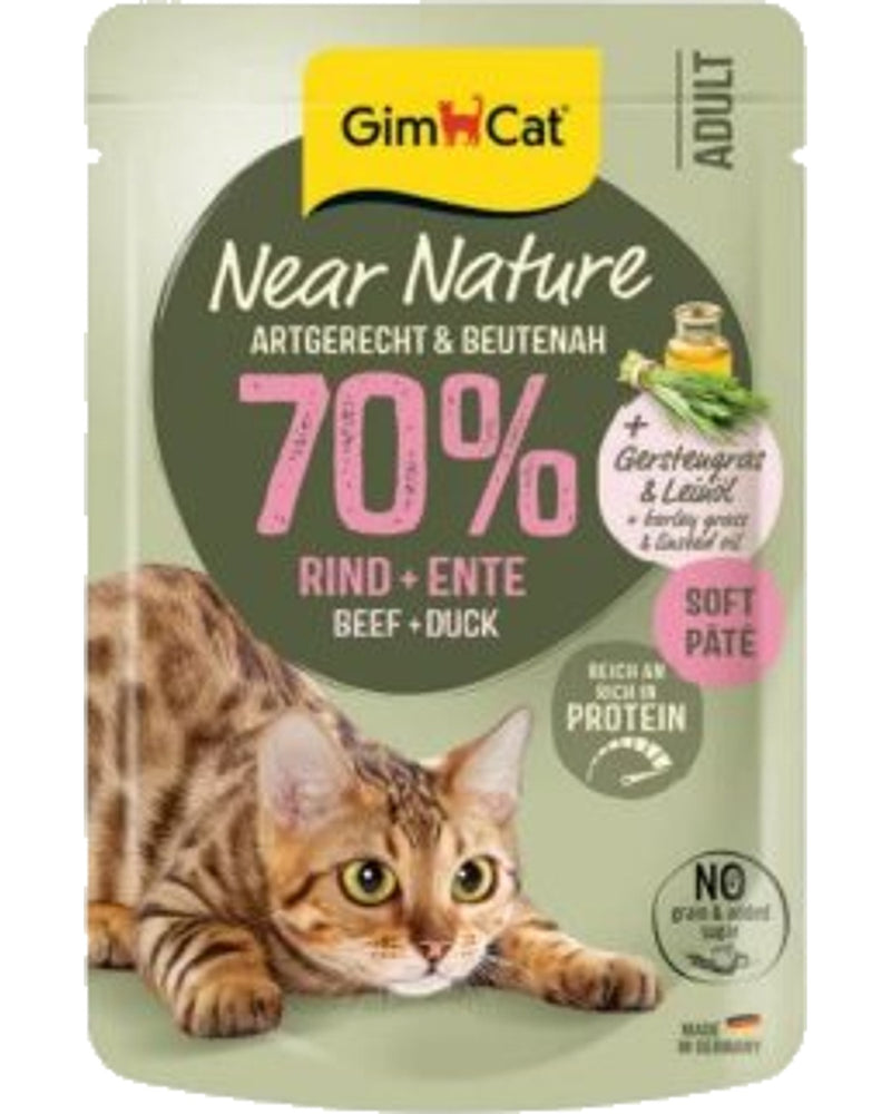 Sığır ve Ördekli Tahılsız Yetişkin Kedi Konservesi, 85 gr
