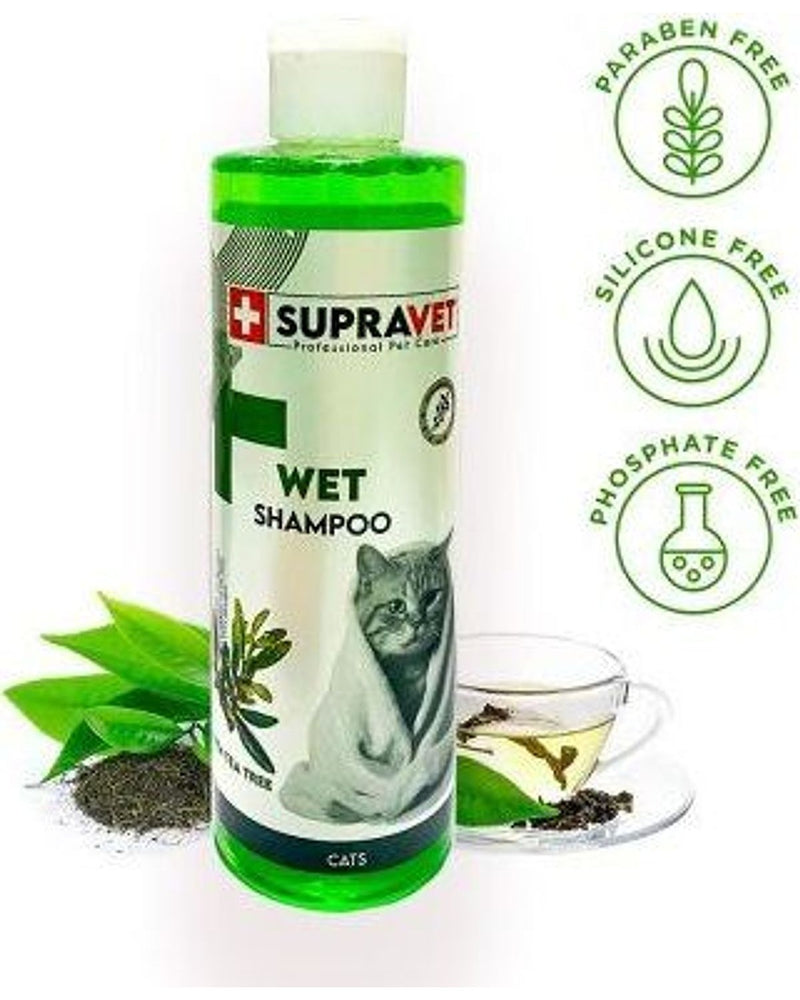 Supravet Çay Ağacı Özlü Parazit Karşıtı Kedi Şampuanı 200 ml