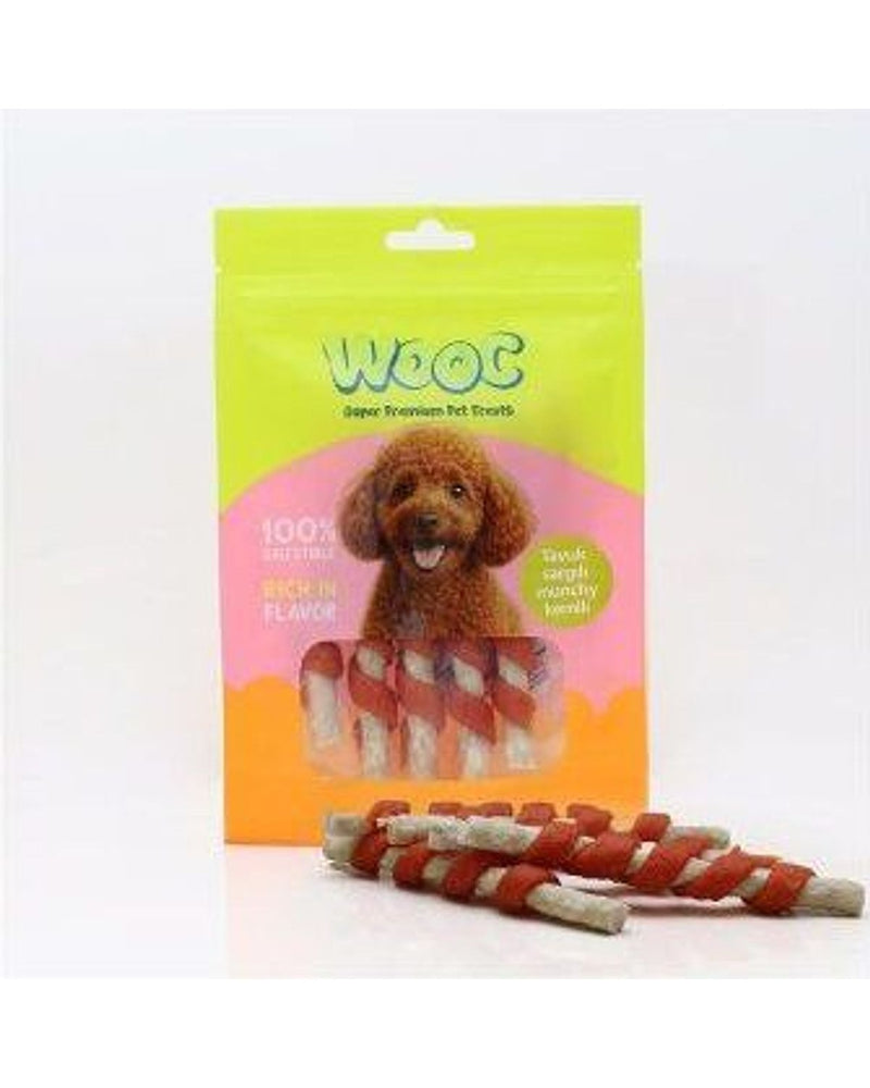 Wooc Tavuk Sargılı Munchy Kemik Köpek Çiğneme Ödülü 75 gr