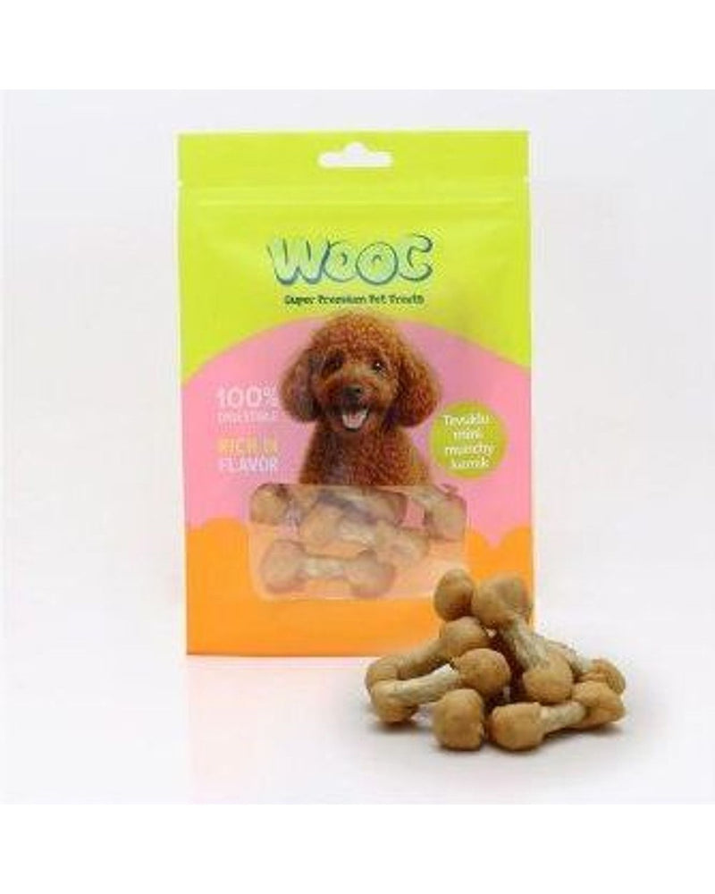 Wooc Tavuklu Mini Munchy Kemik Köpek Çiğneme Ödülü 75 gr