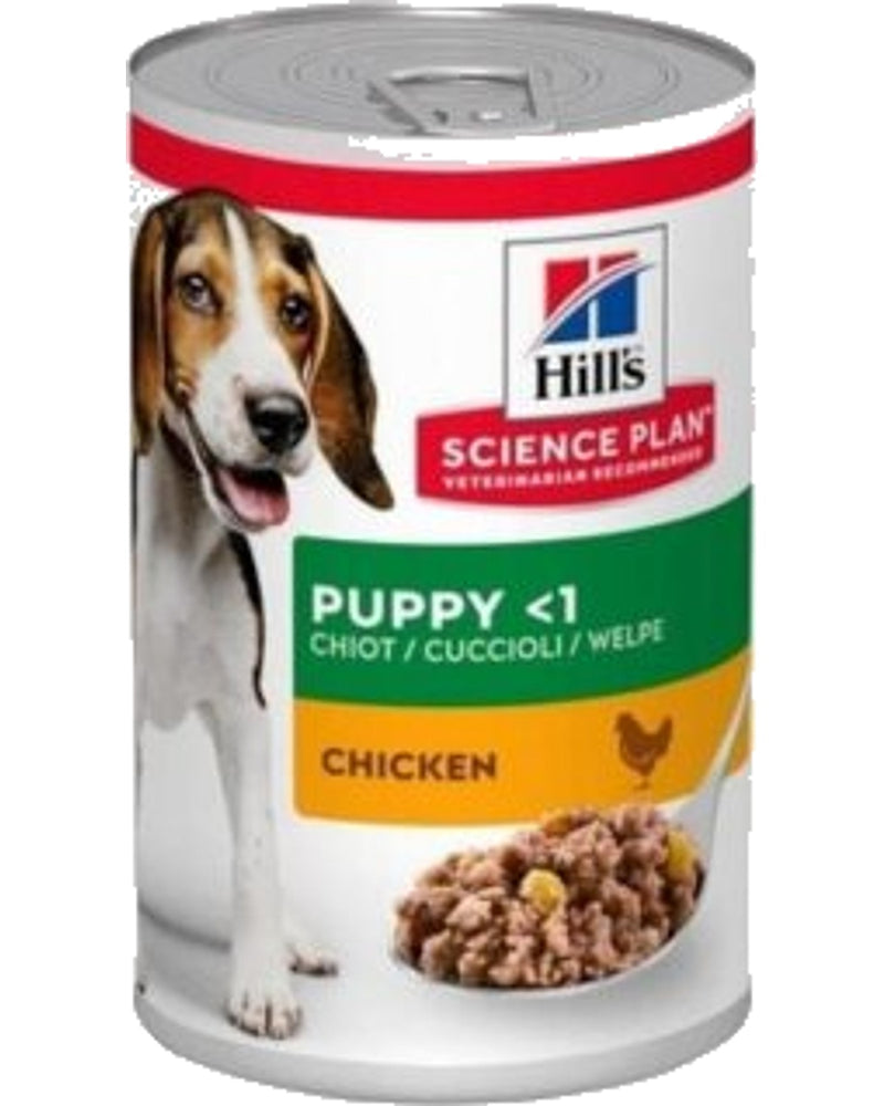 Hill's Science Plan Tavuk Etli Orta Irk Yavru Köpek Konservesi 370 gr