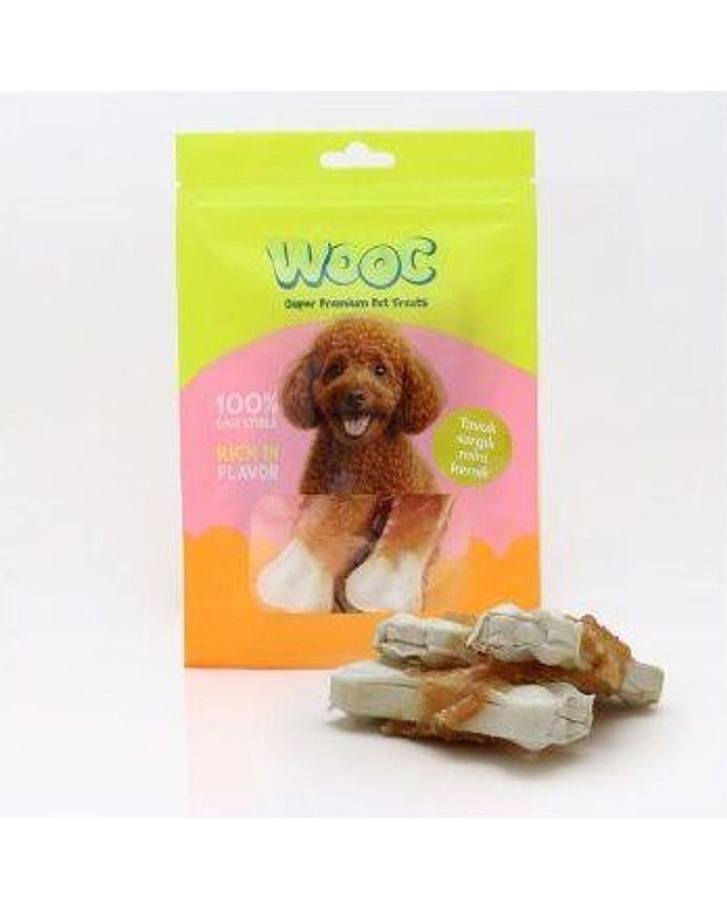 Wooc Tavuk Sargılı Mini Kemik Köpek Çiğneme Ödülü 75 gr