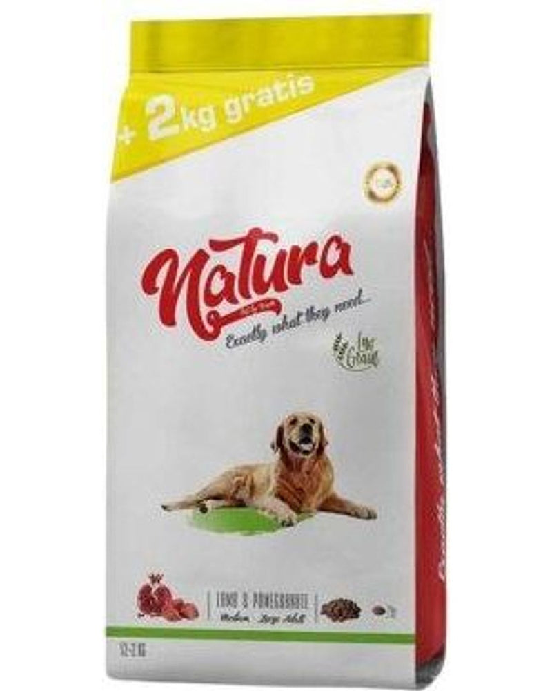 Natura Premium Düşük Tahıllı Kuzu Etli Köpek Maması 12 kg