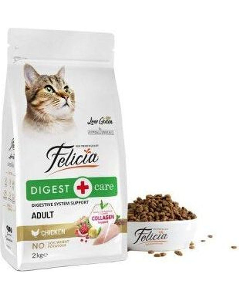 Felicia Tavuklu Az Tahıllı Hipoalerjenik Yetişkin Kedi Maması 2 kg