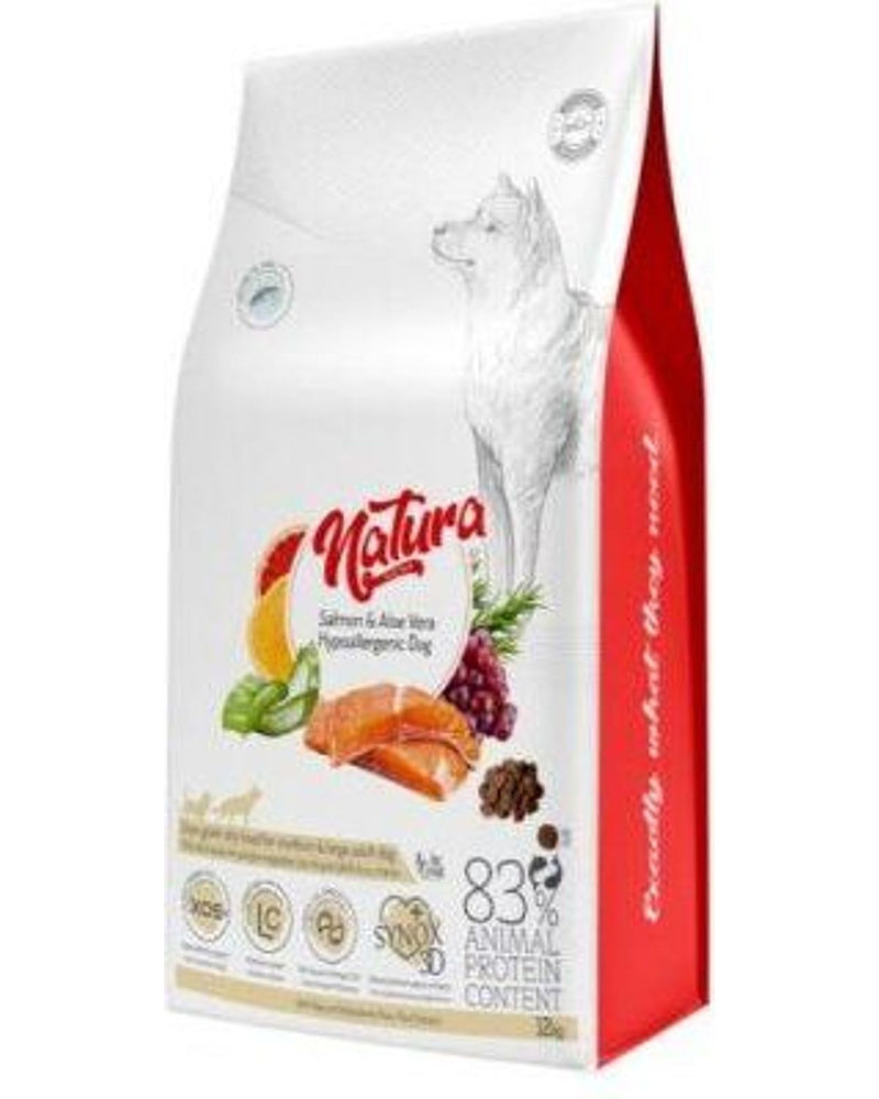 Natura Premium Hipoalerjenik Somonlu Aloe Veralı Köpek Maması 12 kg