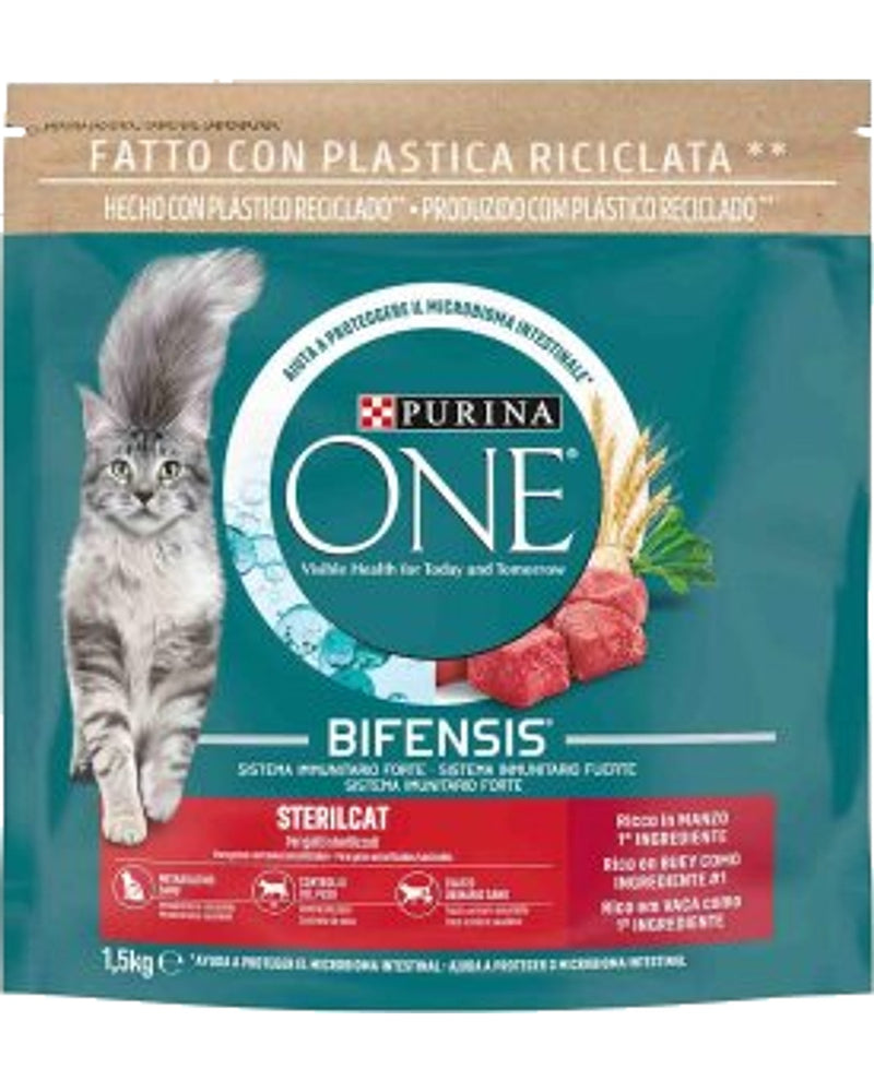 Purina One Sığır Etli Kısırlaştırılmış Kedi Maması 1,5 kg