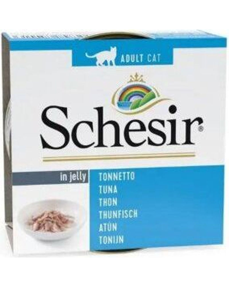 Schesir Jel İçinde Ton Balıklı Yetişkin Kedi Konservesi 85 gr