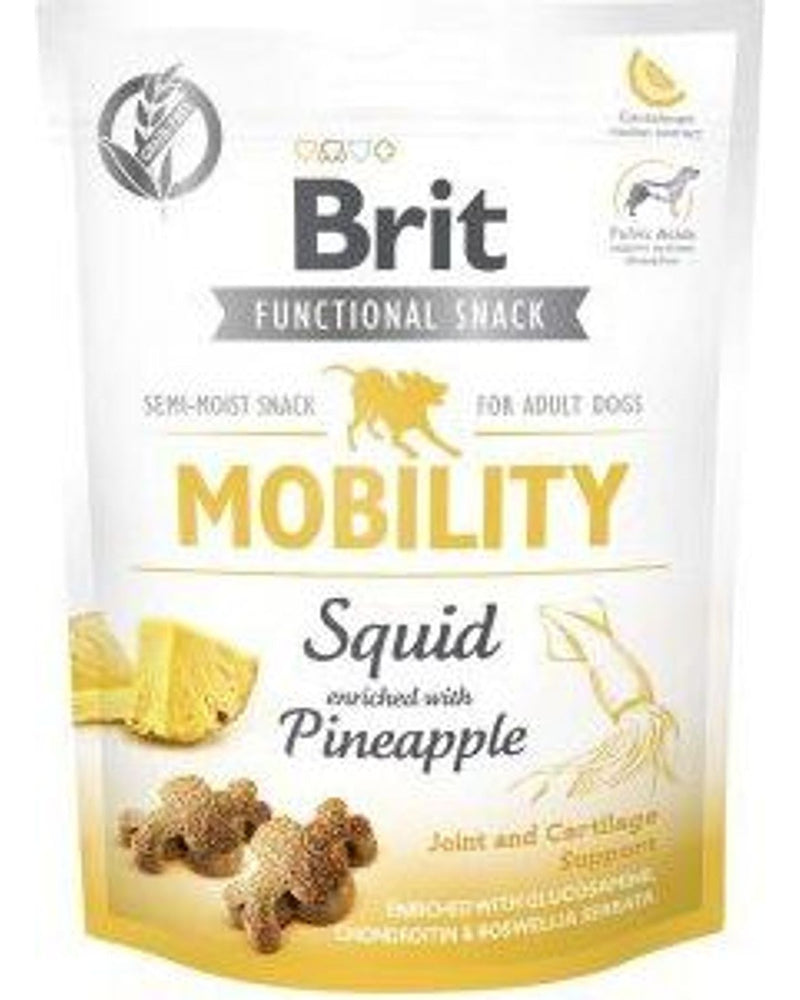 Brit Mobility Eklem Destekli Glutensiz Kalamarlı Köpek Ödülü 150 gr