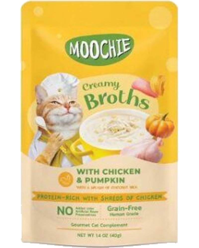 Moochie Tavuk ve Balkabaklı Kedi Çorbası Ödülü 40 gr