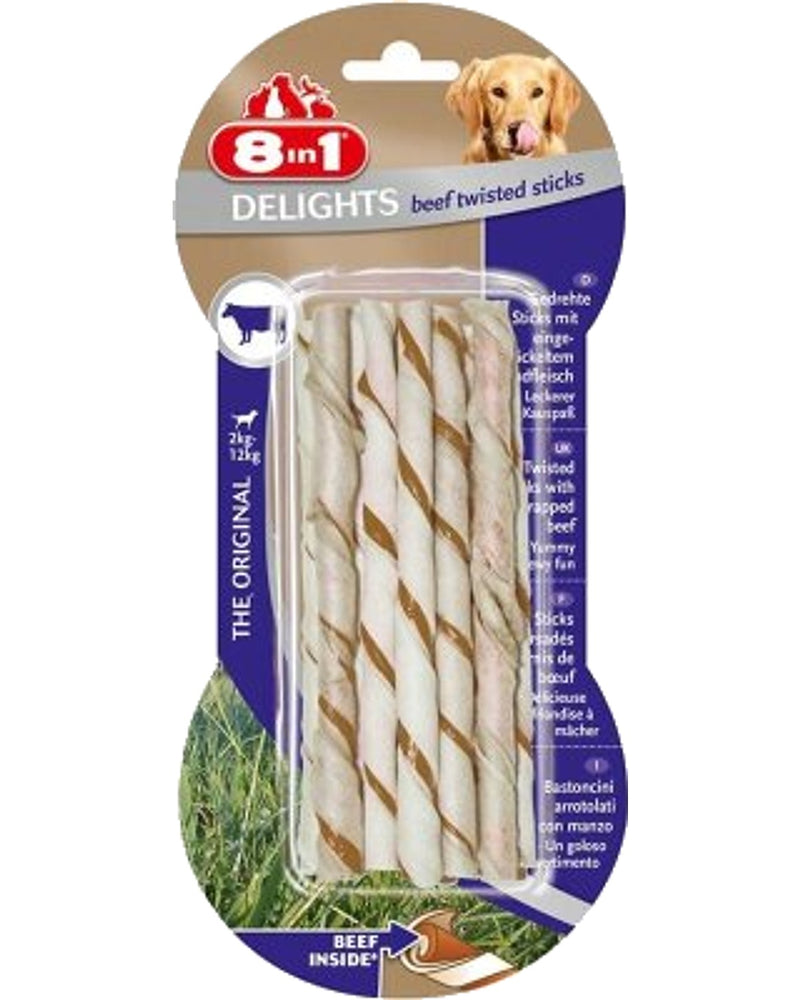Biftekli Burgu Çiğneme Ödül Kemiği 10'lu 55 gr