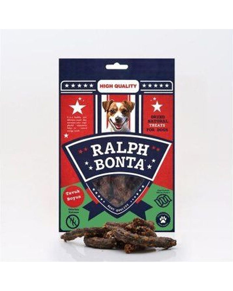 Ralph Bonta Doğal Kurutulmuş Tavuk Boyun Köpek Ödülü 100 gr