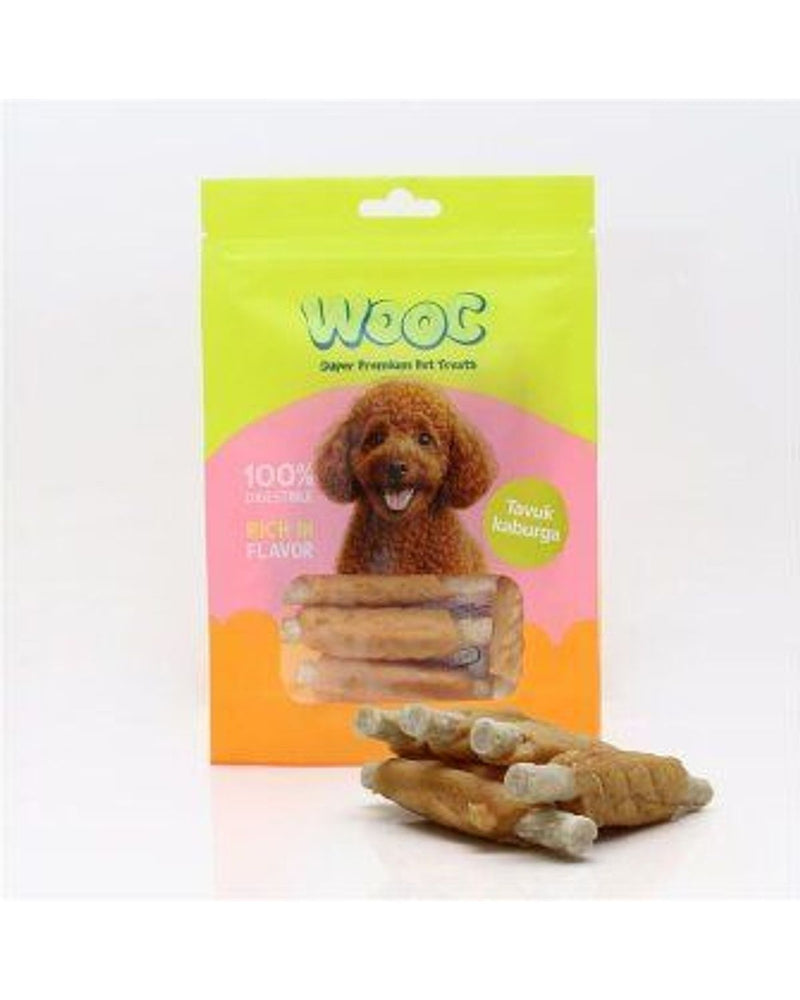Wooc Tavuk Kaburga Doğal Köpek Çiğneme Ödülü 75 gr