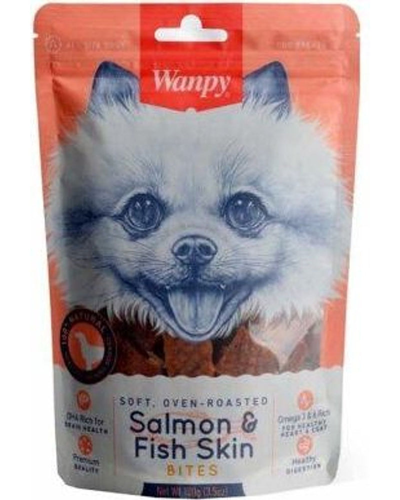 Wanpy Gerçek Somon Dilimleri Yumuşak Köpek Ödülü 100 gr