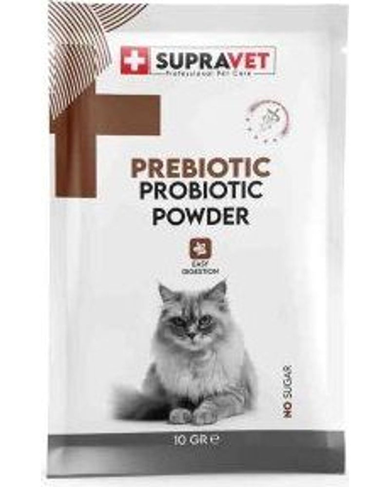 Supravet Prebiyotik + Probiyotik Toz Kedi Sindirim Takviyesi 1,5 gr