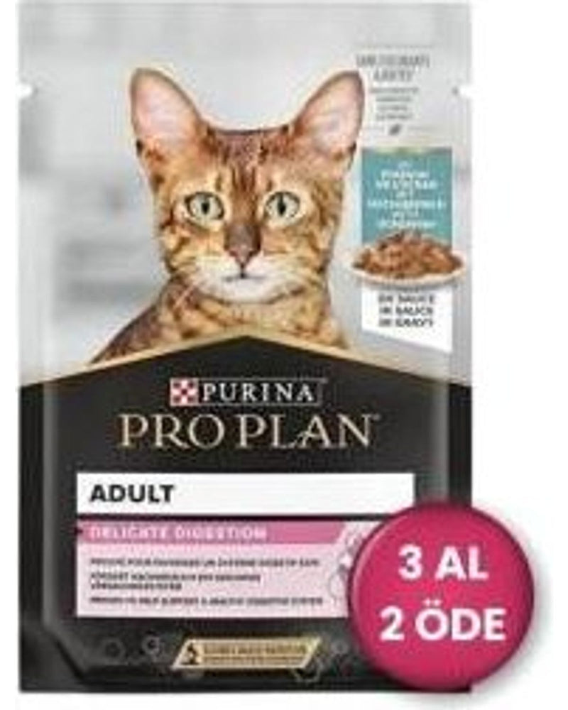 Pro Plan Sos İçinde Okyanus Balıklı Yetişkin Kedi Konservesi 85 gr
