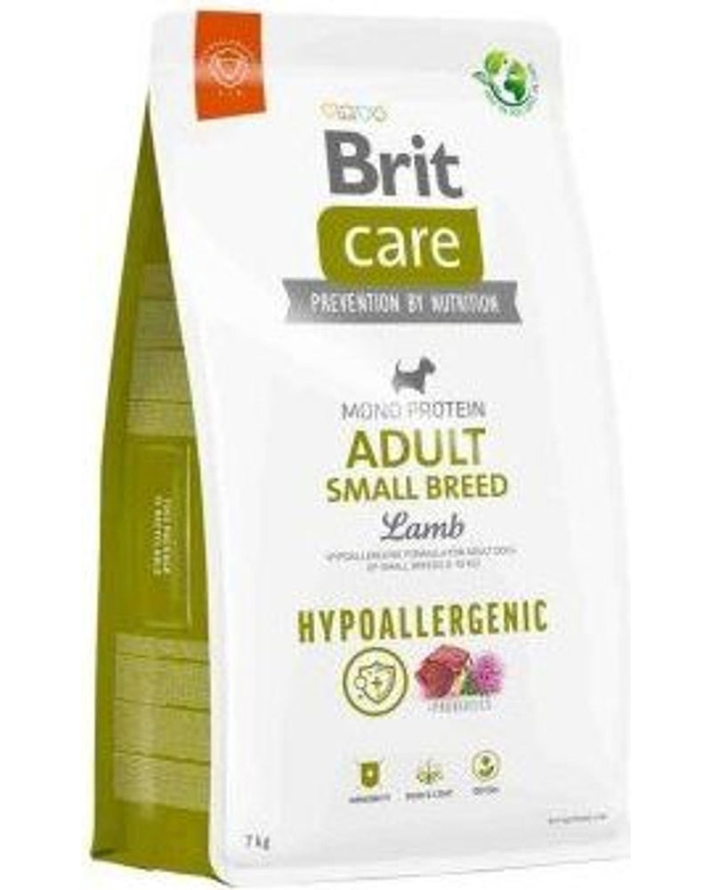 Brit Care Tek Protein Kuzulu Hipoalerjenik Küçük Irk Maması 3 kg