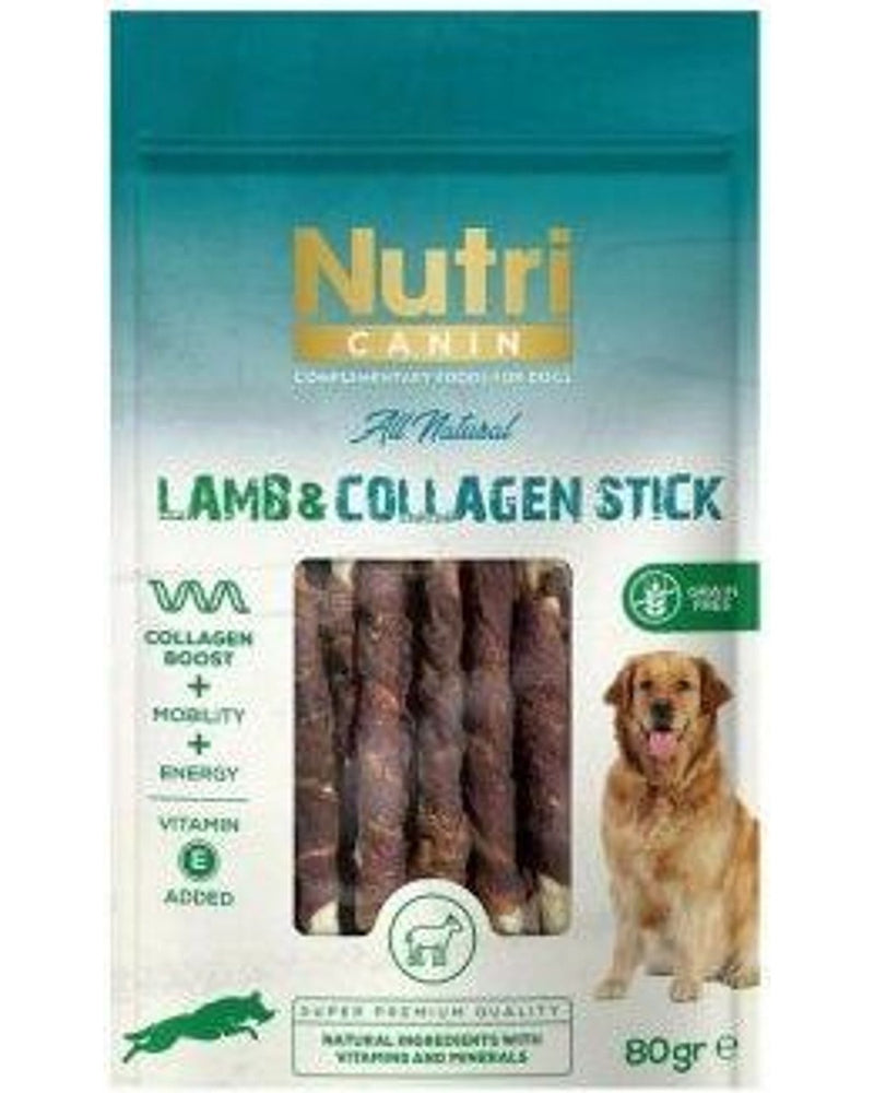 Nutri Canin Kolajenli Kuzu Etli Sargılı Köpek Ödülü 80 gr