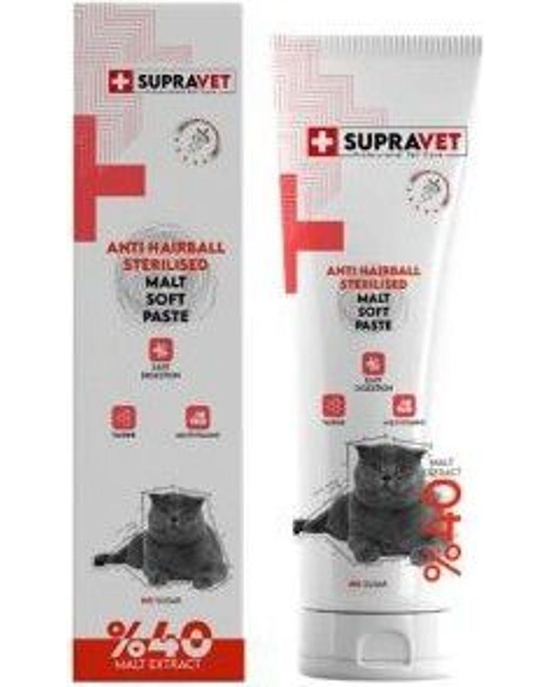 Supravet Anti Hairball Tüy Yumağı Önleyici Kedi Malt Macunu 100 gr