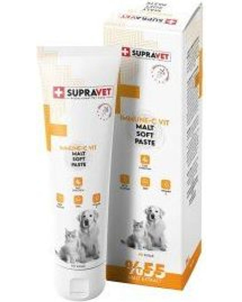 Supravet Immune C Bağışıklık Destekli Kedi-Köpek Malt Macunu 100 gr