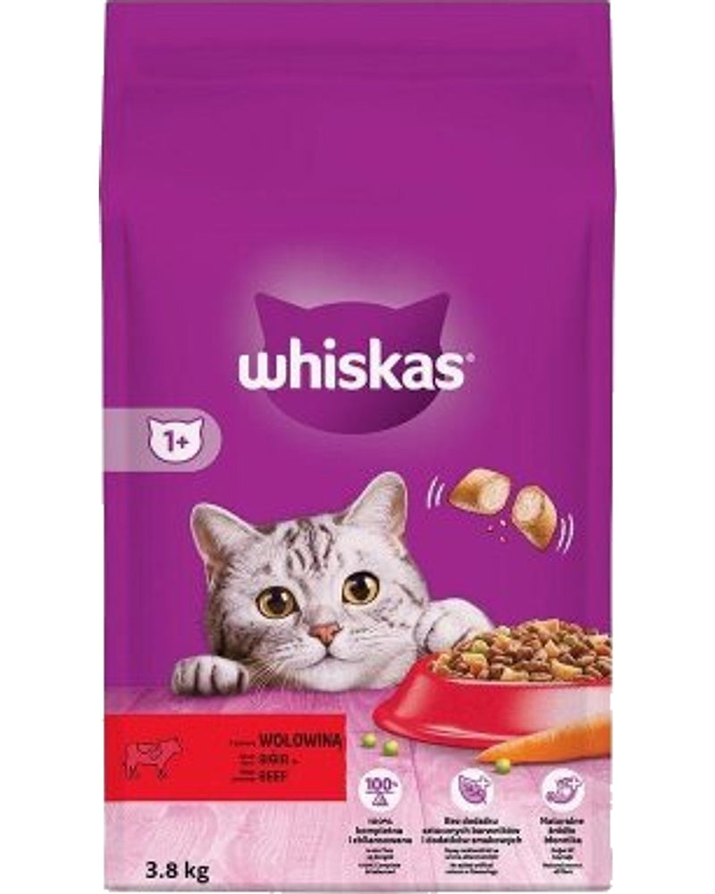Biftekli ve Havuçlu Yetişkin Kedi Maması 3,8 kg
