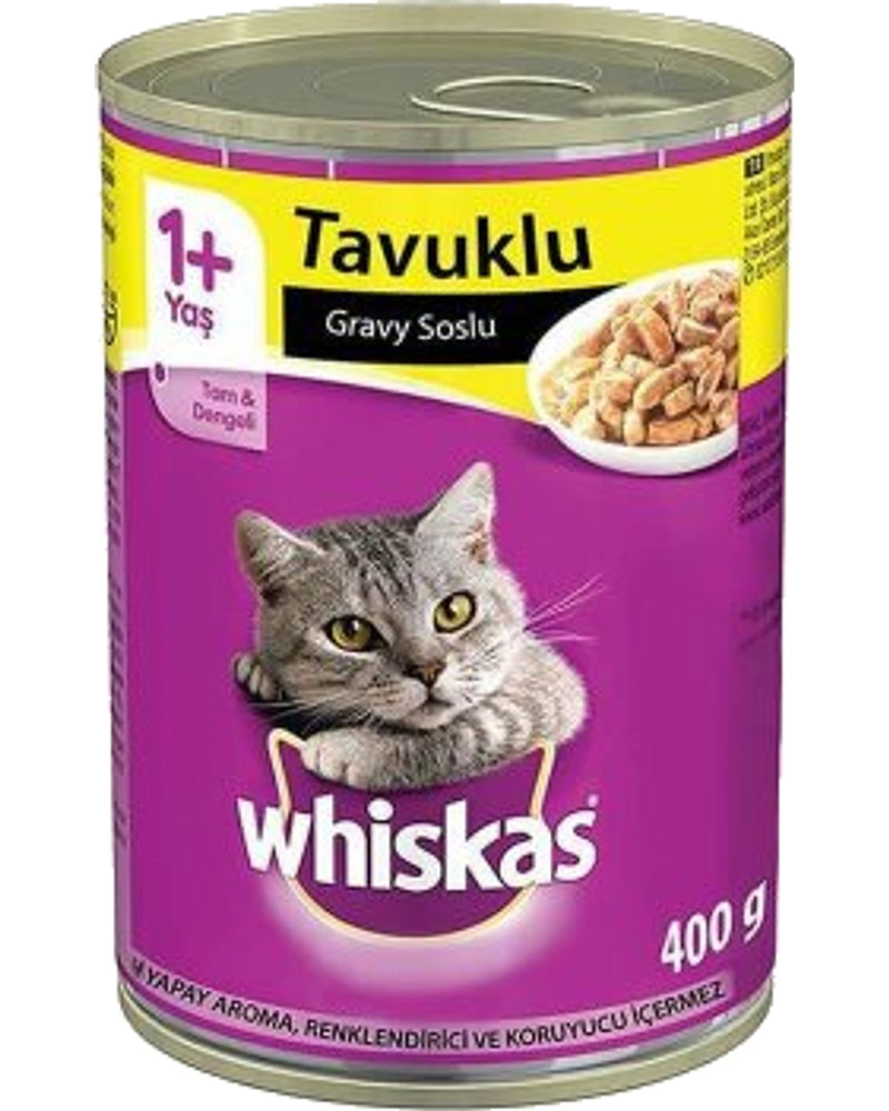 Tavuklu Yetişkin Kedi Konservesi 400 gr
