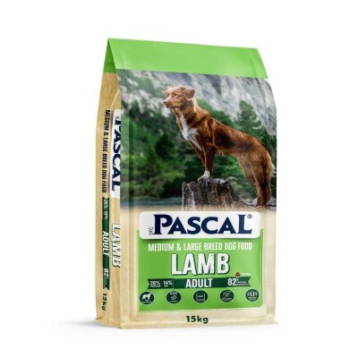 Pascal Kuzu Etli Orta-Büyük Irk Yetişkin Köpek Maması 15 kg