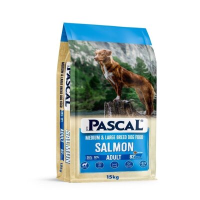 Pascal Somonlu Orta-Büyük Irk Yetişkin Köpek Maması 15 kg