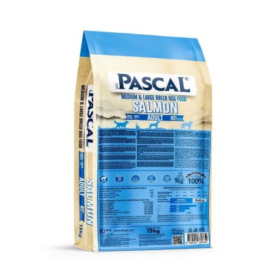 Pascal Somonlu Orta-Büyük Irk Yetişkin Köpek Maması 15 kg