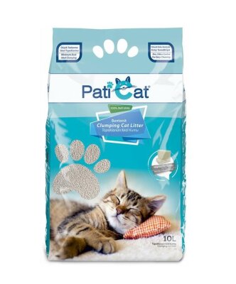 Paticat Marsilya Sabunlu İnce Taneli Topaklanan Kedi Kumu 10 L