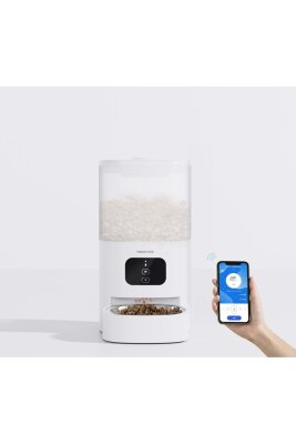 Pawgether F2S WiFi Kontrollü 4 L Çelik Otomatik Mama Kabı