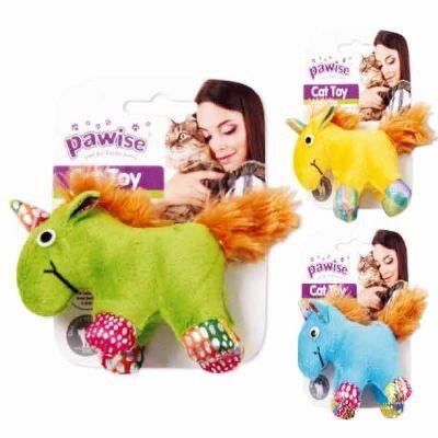 Catnipli Peluş Unicorn Kedi Oyuncağı 16 cm
