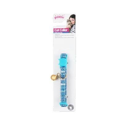 Pawise Çıngıraklı Ayarlanabilir Kedi Boyun Tasması Mavi 30 cm