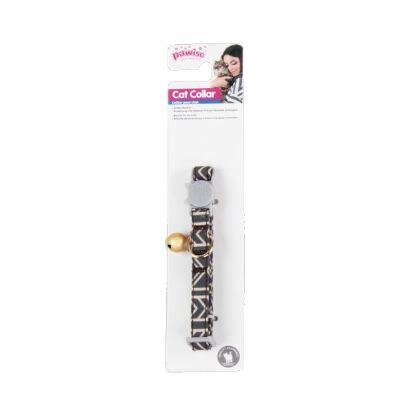 Pawise Zilli Ayarlanabilir Kedi Boyun Tasması, Siyah