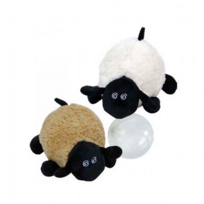 Pawise Kuzu Sesli Toplu Peluş Köpek Oyuncağı 12 cm