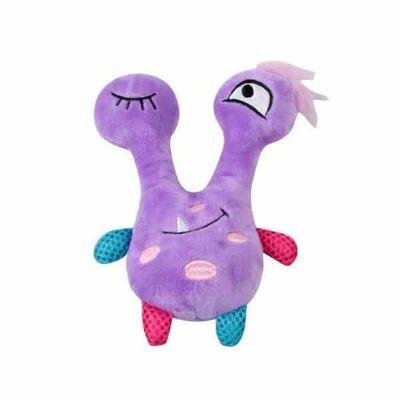 Sesli Canavar Peluş Köpek Oyuncağı (Violet)