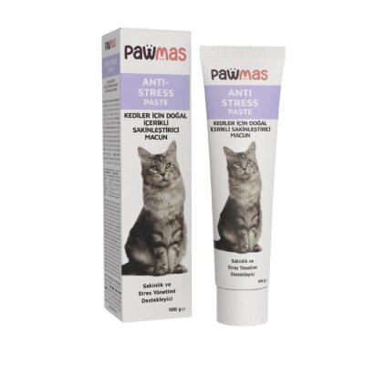 Pawmas Anti Stress Kedi Otlu Sakinleştirici Kedi Macunu 100 gr