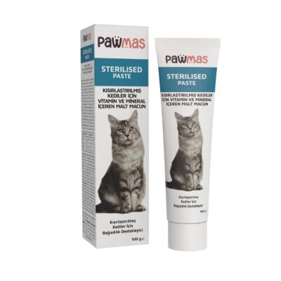 Pawmas Kısırlaştırılmış Kedi Vitamin Macunu 100 gr