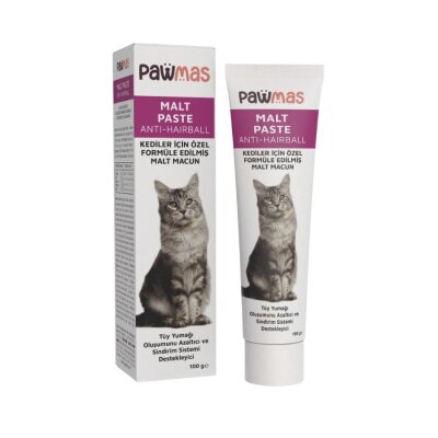 Tüy Yumağı Atımına Yardımcı Malt Kedi Macunu, 100 gr